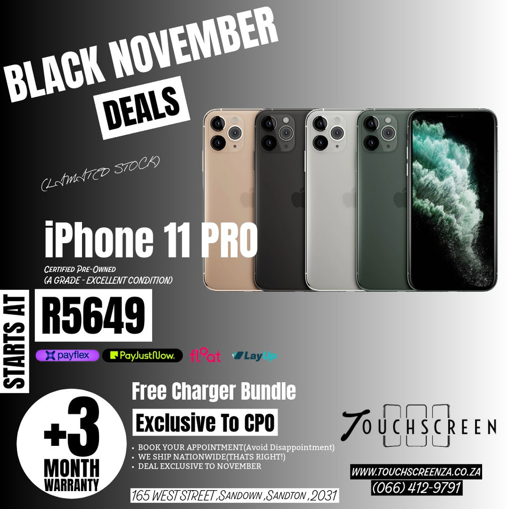 Black November - iPhone 11 Pro (Assorted Colours) - CPO