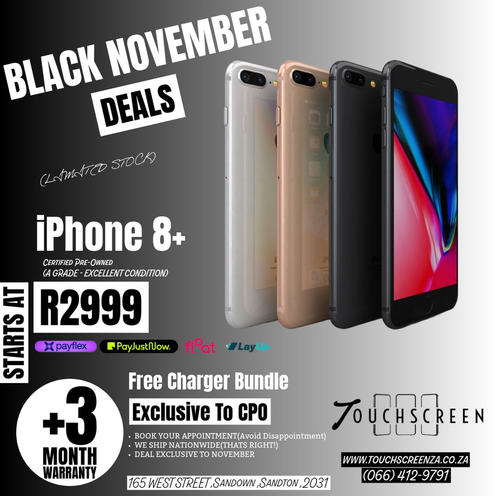 Early Access - iPhone 8 Plus (Assorted Colours) - CPO