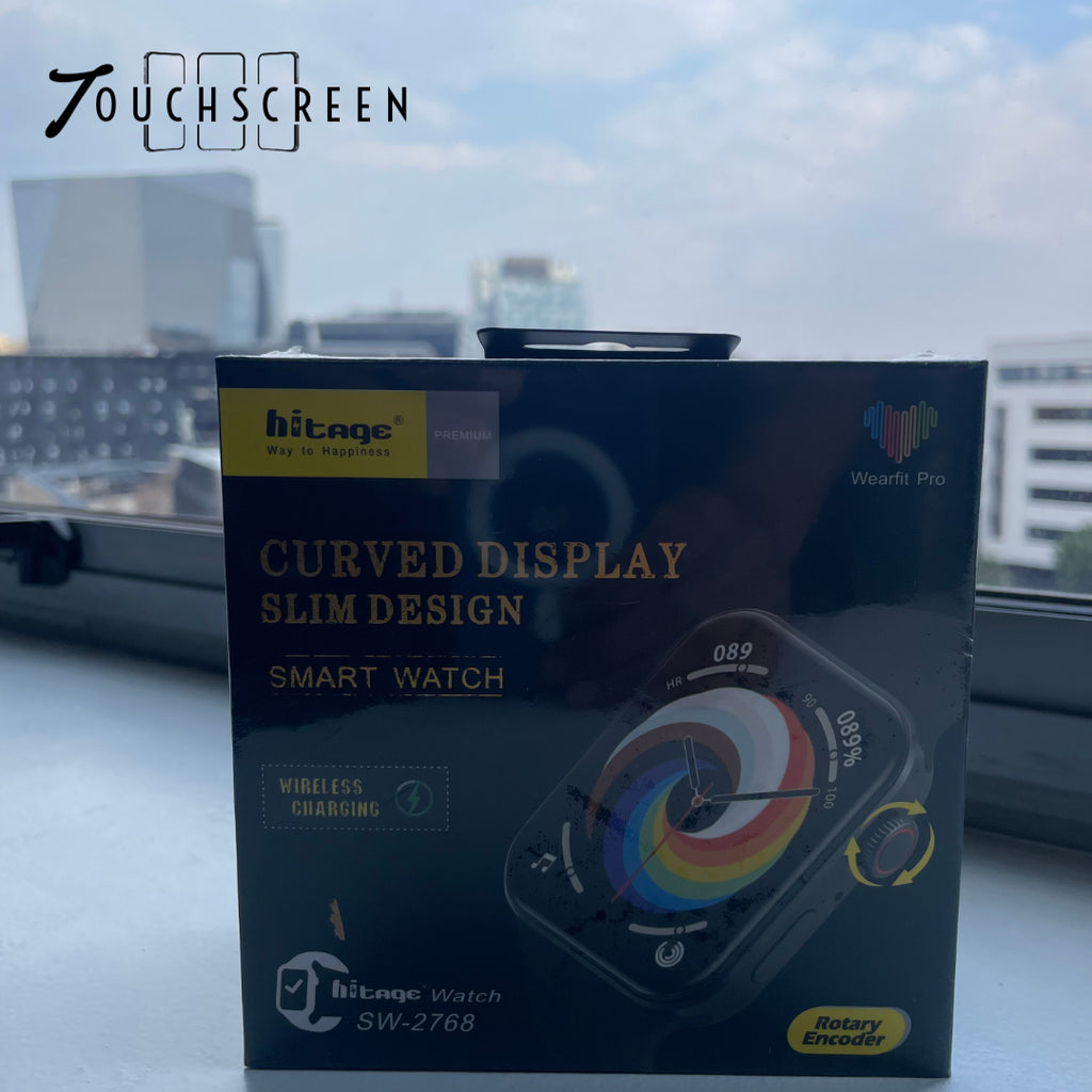 Smart Watch  - SW2768 CURVED DISPLAY (1 YEAR WARRANTY)