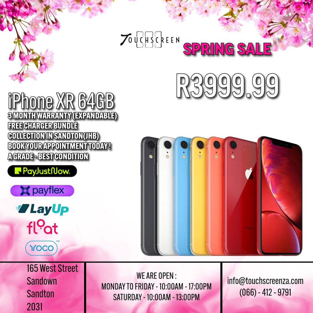 Spring Sale - iPhone Xr (Assorted Colours) - CPO