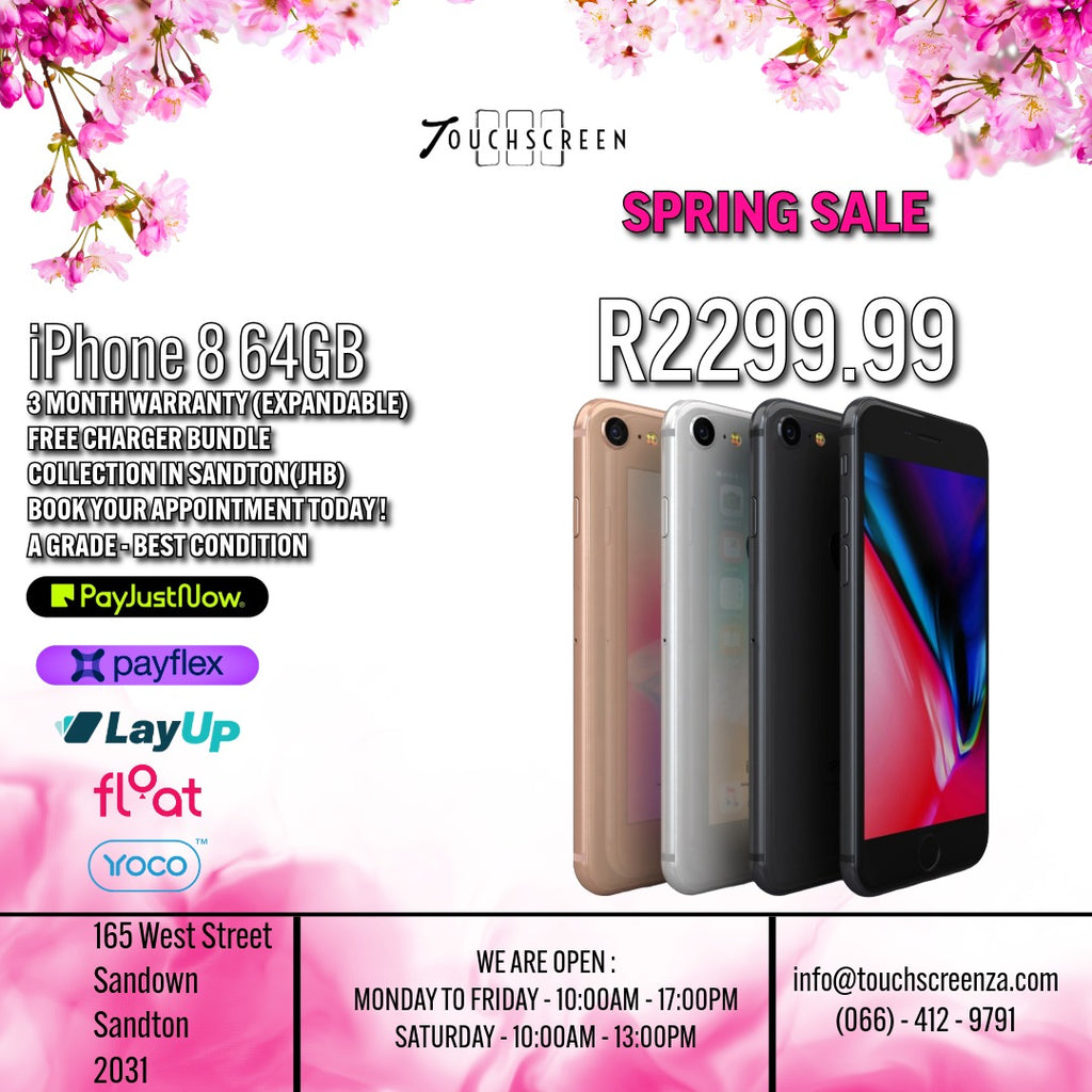 Spring Sale - iPhone 8 (Assorted Colours) - CPO