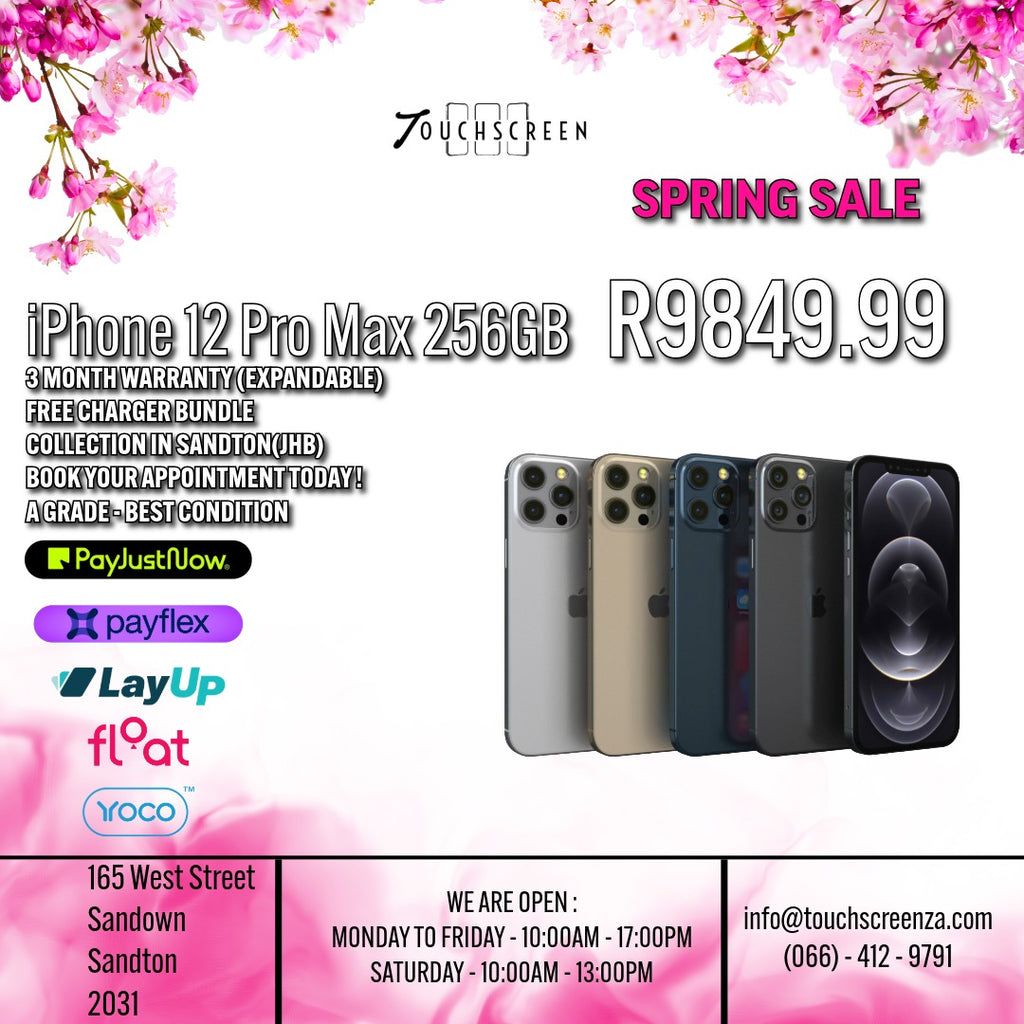 Spring Sale - iPhone 12 Pro Max (Assorted Colours) - CPO
