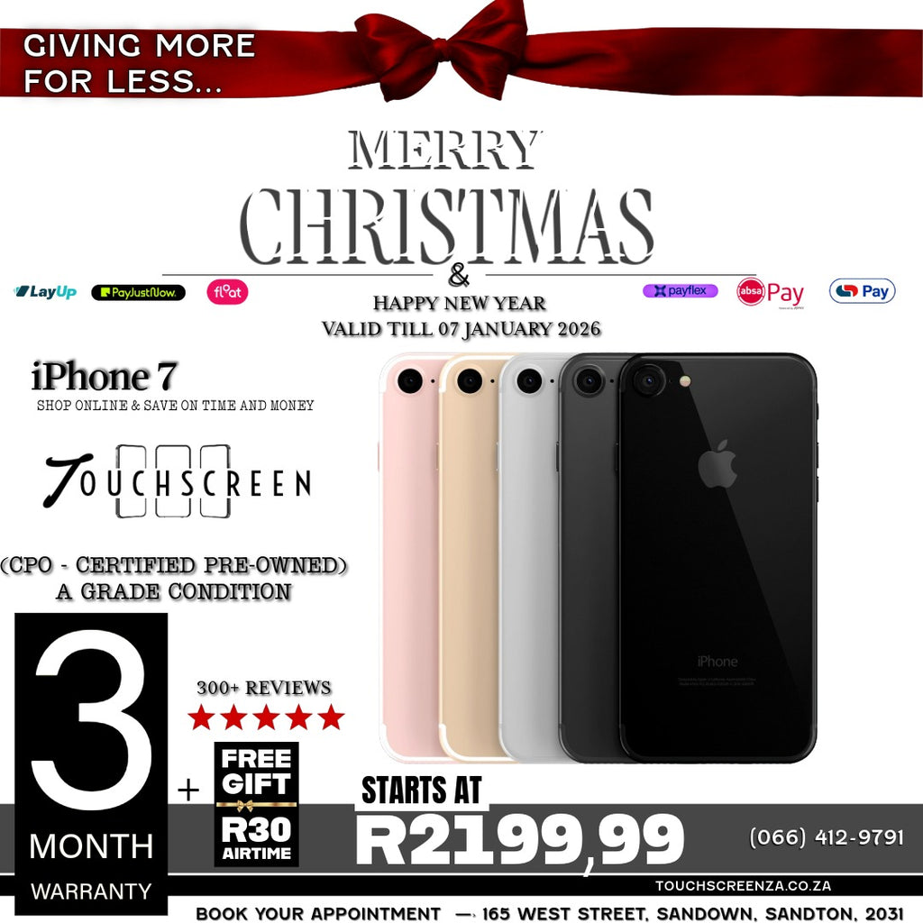 Merry Christmas - iPhone 7 (Assorted Colours)