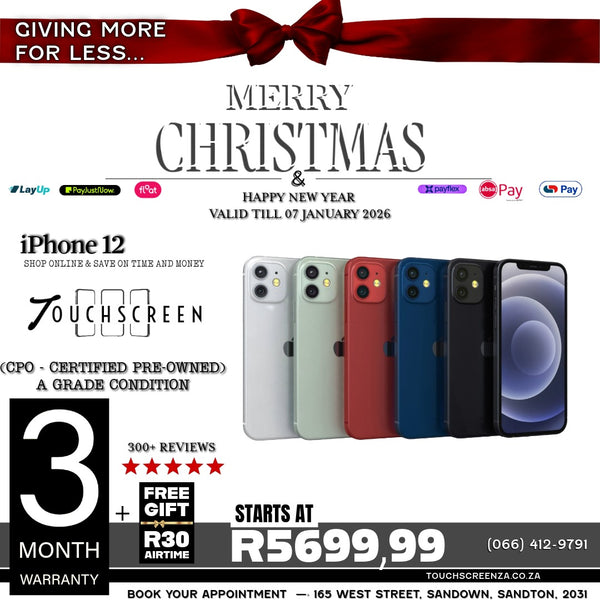 Merry Christmas - iPhone 12 (Assorted Colours)
