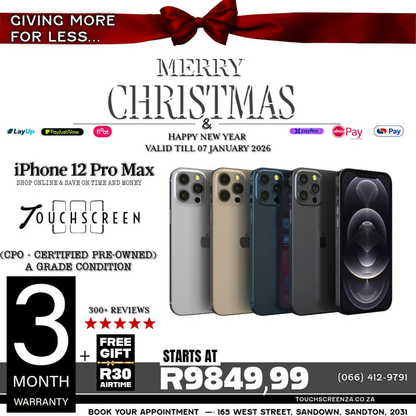 Merry Christmas - iPhone 12 Pro Max (Assorted Colours)