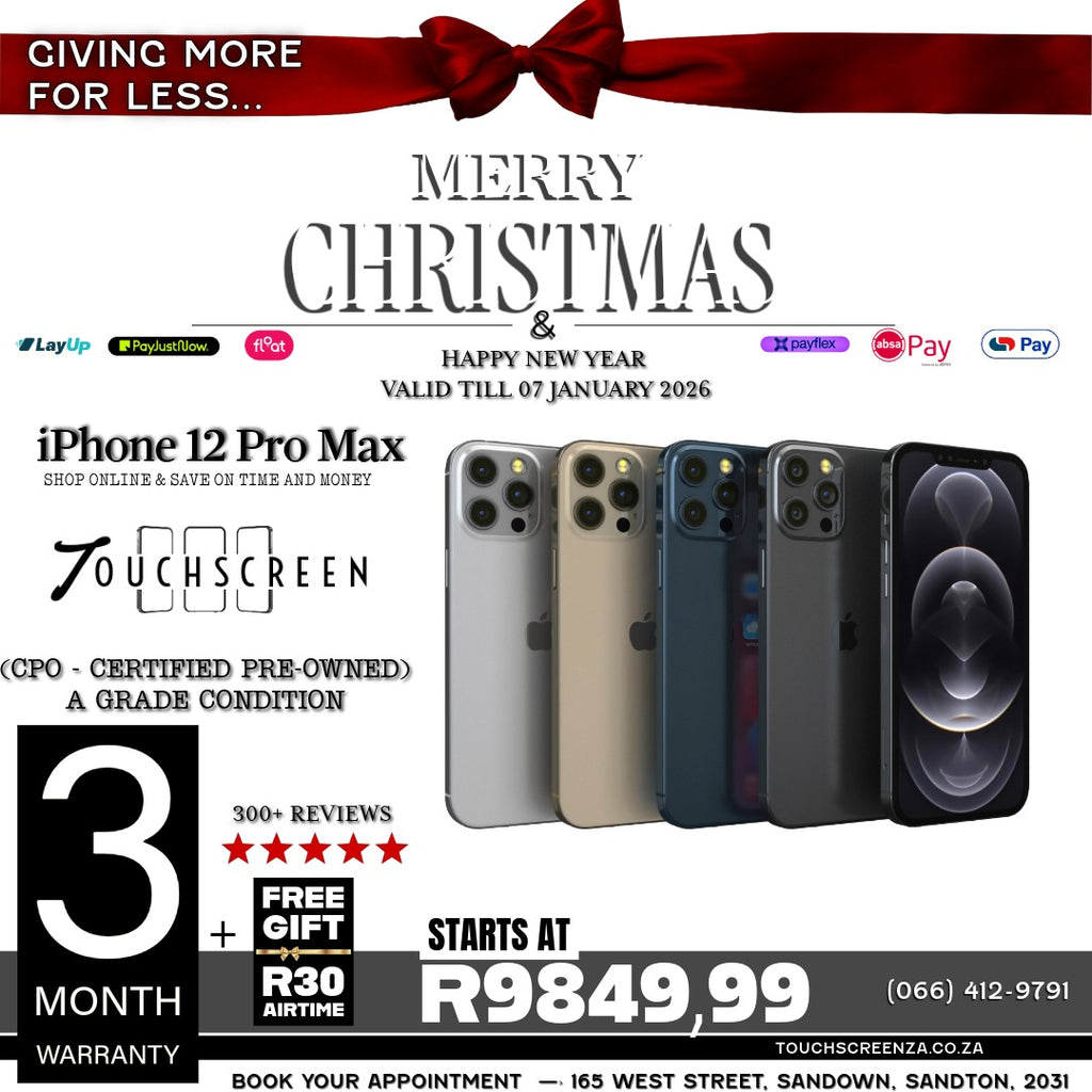 Merry Christmas - iPhone 12 Pro Max (Assorted Colours)