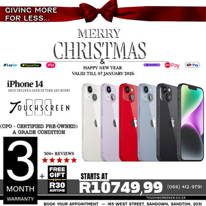 Merry Christmas - iPhone 14 (Assorted Colours) - CPO