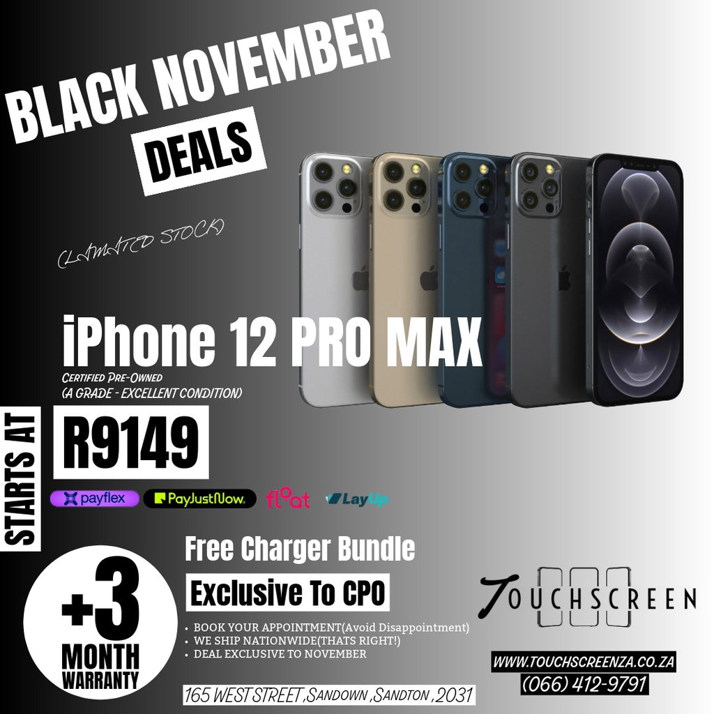 Early Access - iPhone 12 Pro Max (Assorted Colours) - CPO