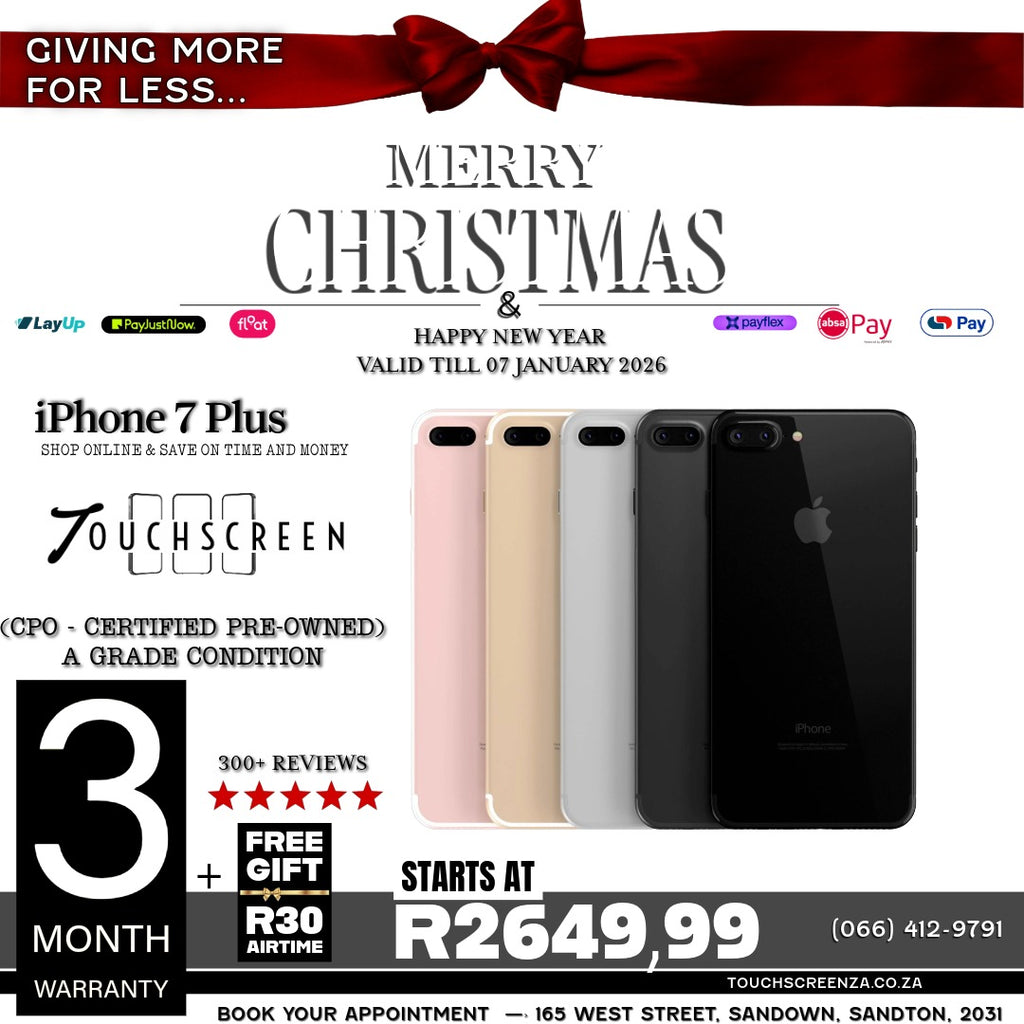 Merry Christmas - iPhone 7 Plus (Assorted Colours)