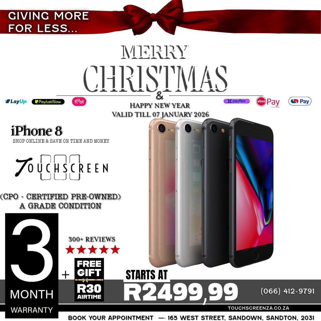 Merry Christmas - iPhone 8 (Assorted Colours)
