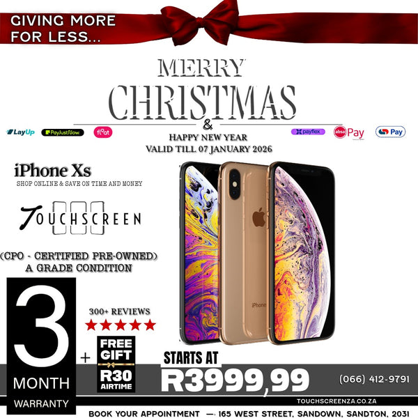 Merry Christmas - iPhone Xs (Assorted Colours)