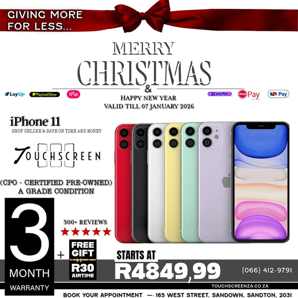 Merry Christmas - iPhone 11 (Assorted Colours)