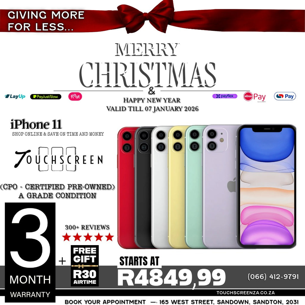 Merry Christmas - iPhone 11 (Assorted Colours)