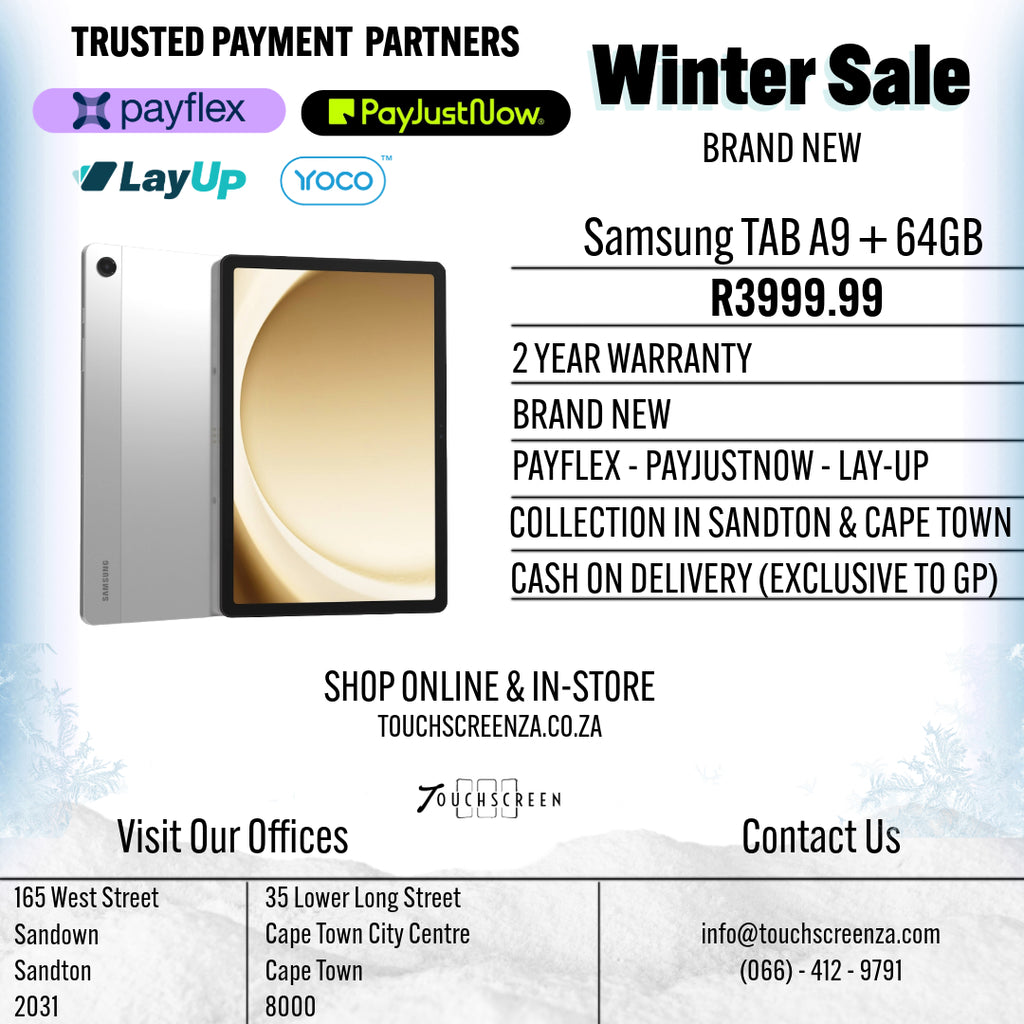 Winter Sale - Samsung Galaxy TAB A9 Plus 64GB - Brand New