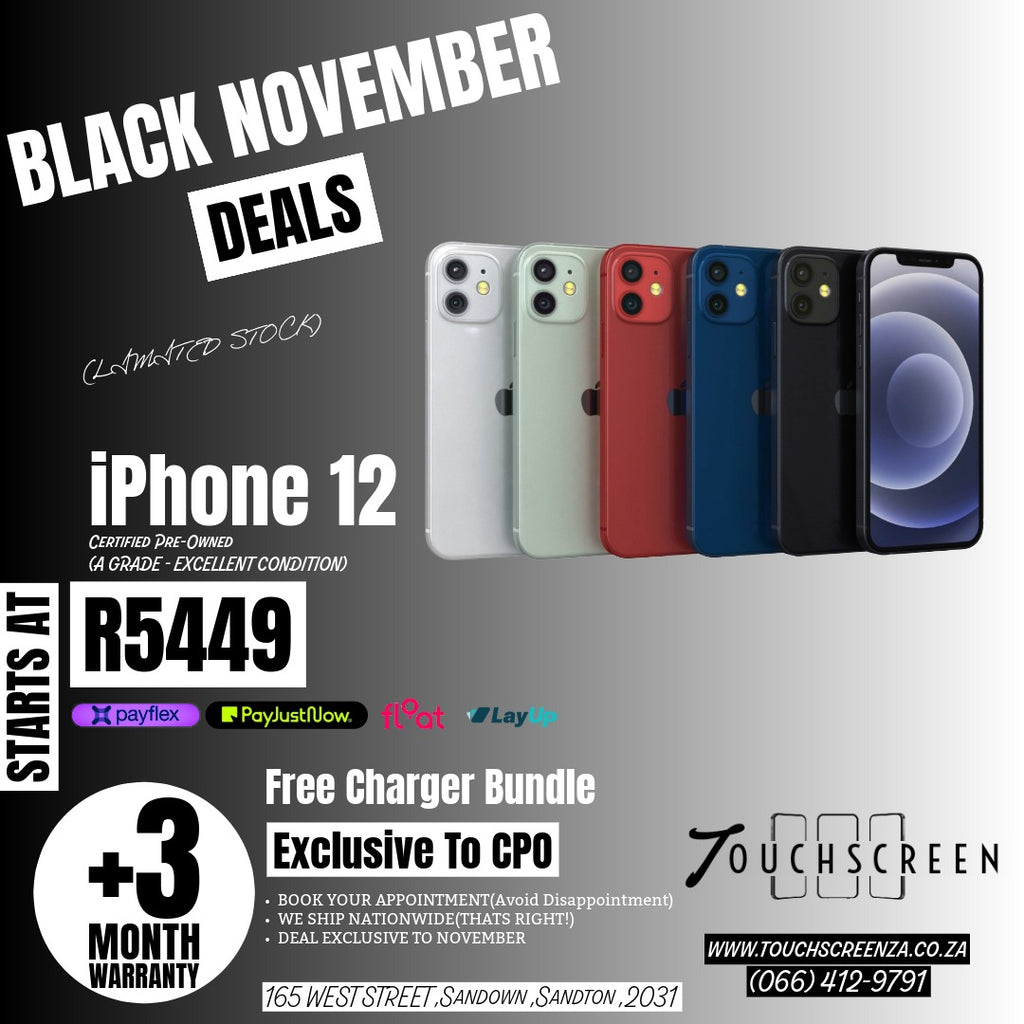 Early Access - iPhone 12 (Assorted Colours) - CPO