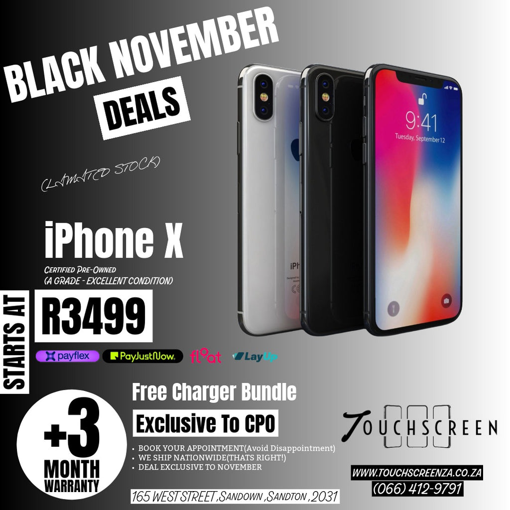 Early Access - iPhone X (Assorted Colours) - CPO