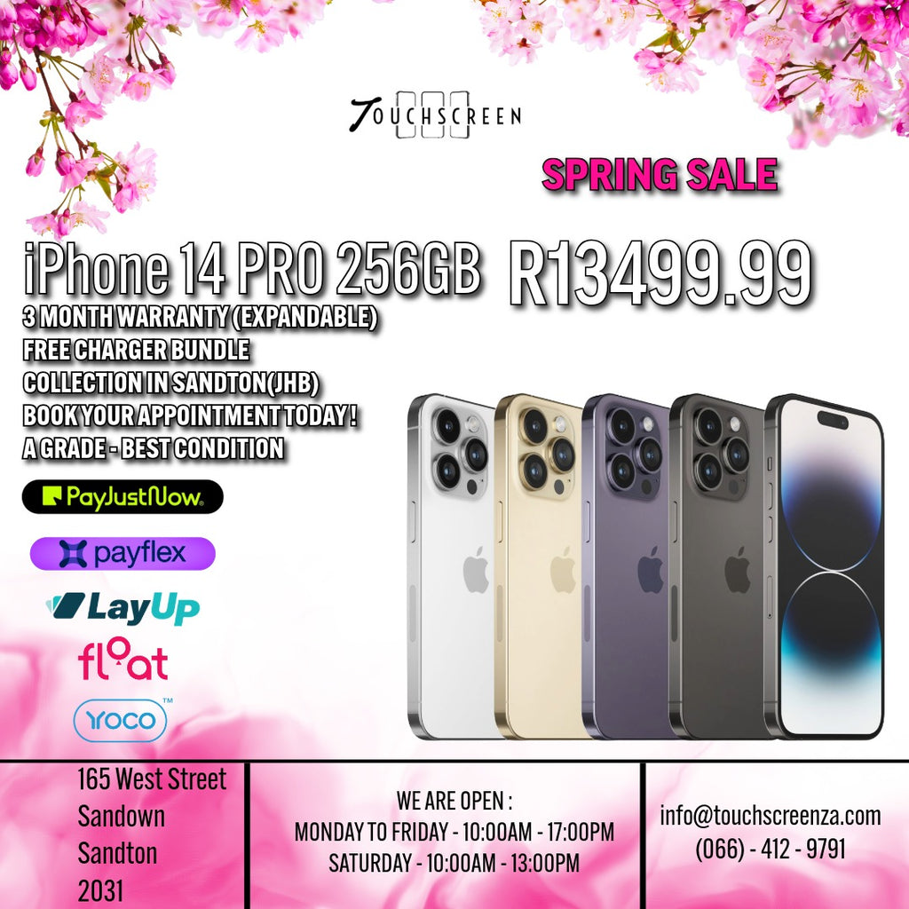 Spring Sale - iPhone 14 Pro (Assorted Colours) - CPO