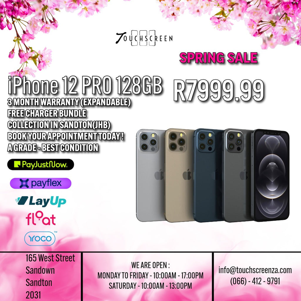 Spring Sale - iPhone 12 Pro (Assorted Colours) - CPO