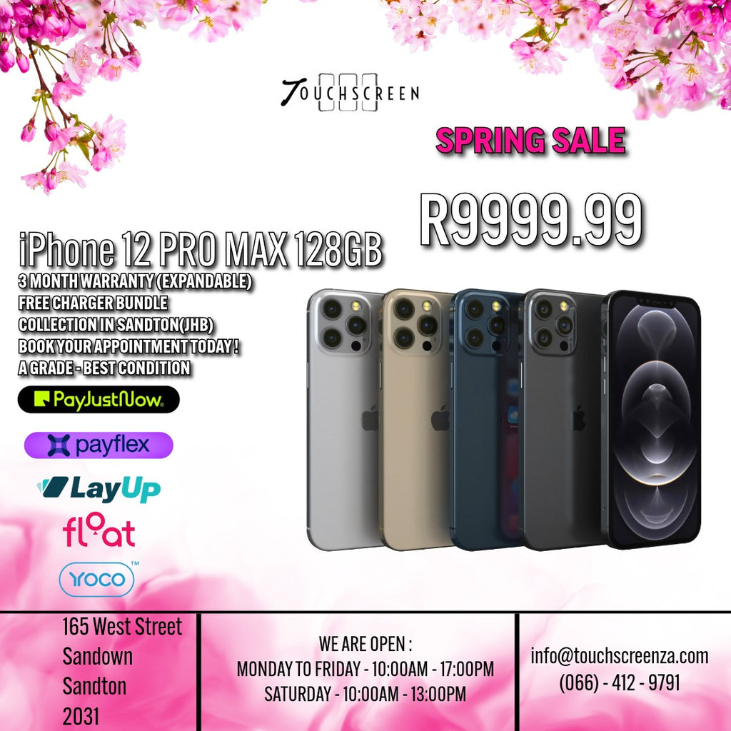 Spring Sale - iPhone 12 Pro Max (Assorted Colours) - CPO