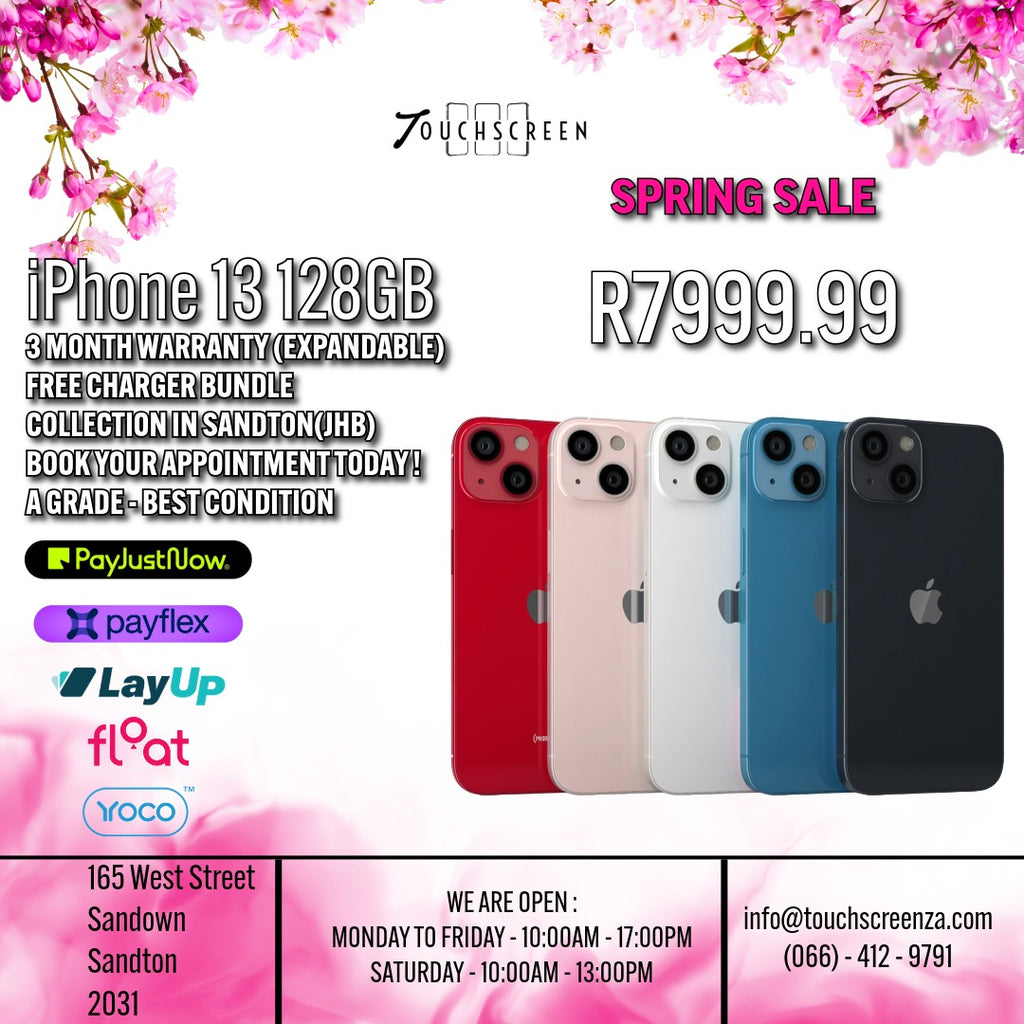 Spring Sale - iPhone 13 (Assorted Colours) - CPO
