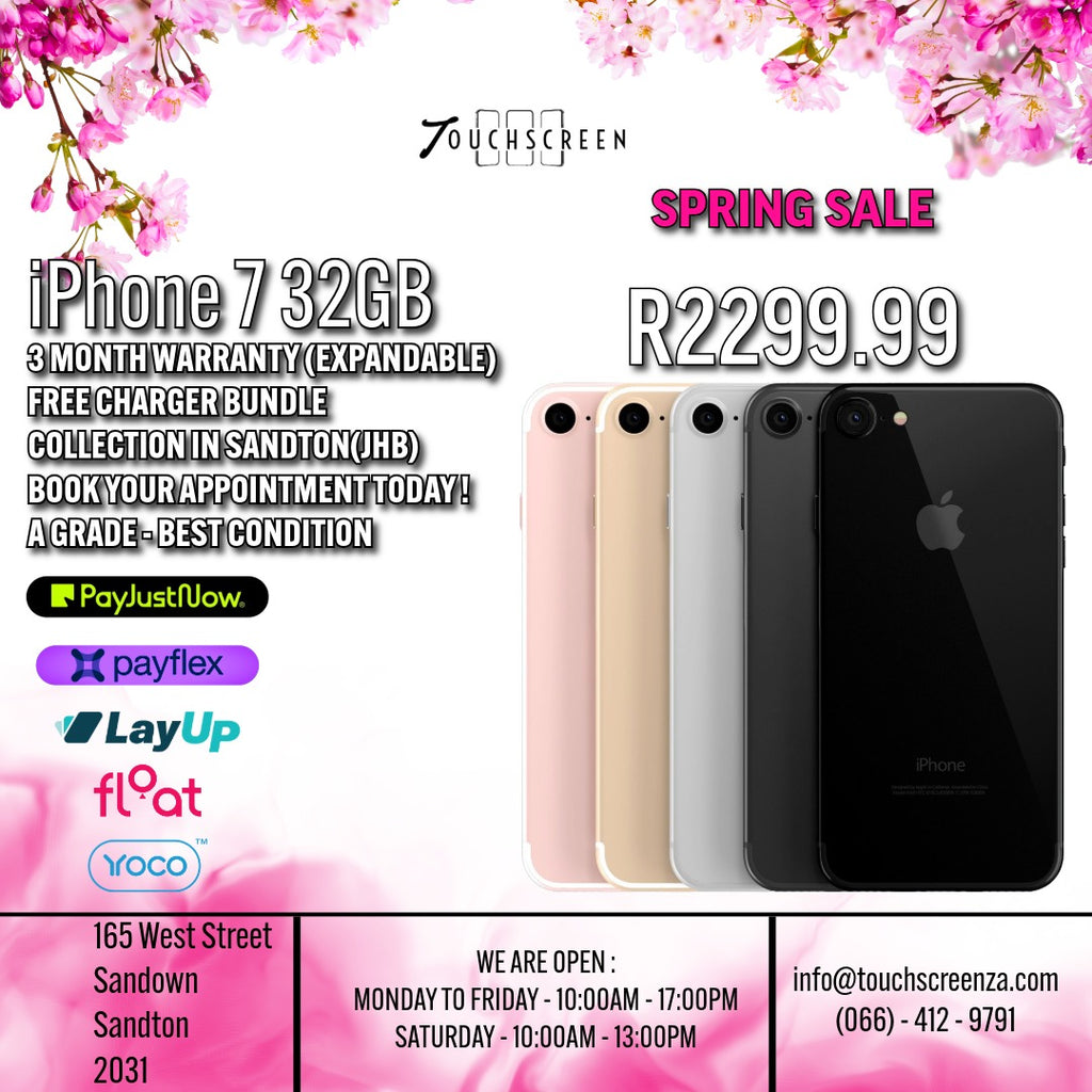 Spring Sale - iPhone 7 (Assorted Colours) - CPO