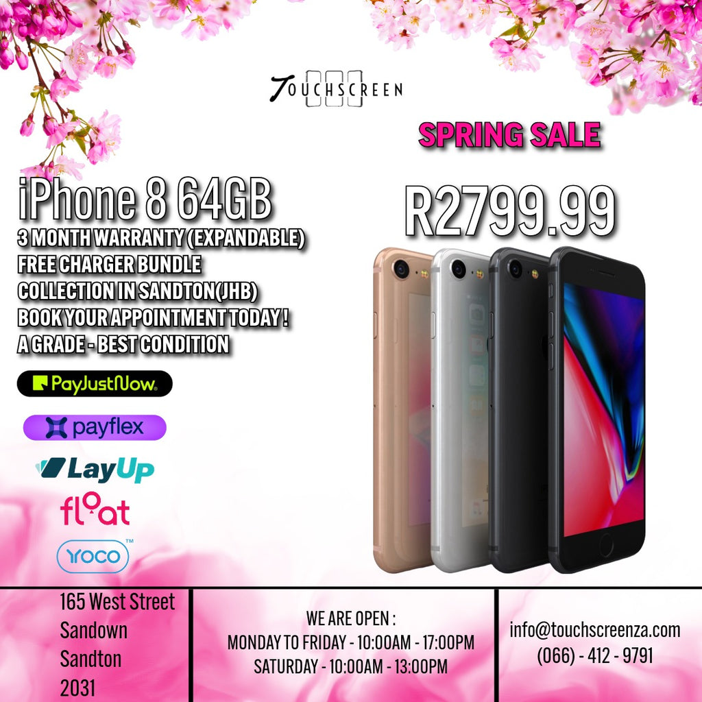 Spring Sale - iPhone 8 (Assorted Colours) - CPO